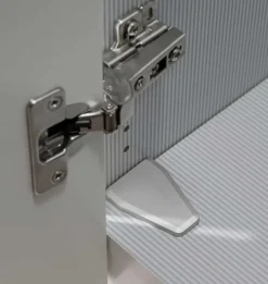 Acapulco Kleiderschrank grau mit Spiegel