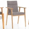 Arona Stuhl mit Armlehne Holz