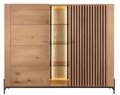 Ascona Highboard Holz modern