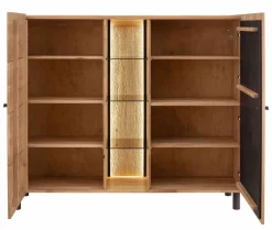 Ascona Highboard Holz modern