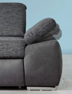 Atlantis Ecksofa mit Sitztiefenverstellung