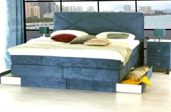 Bali Boxspringbett 200x200 mit Bettkasten