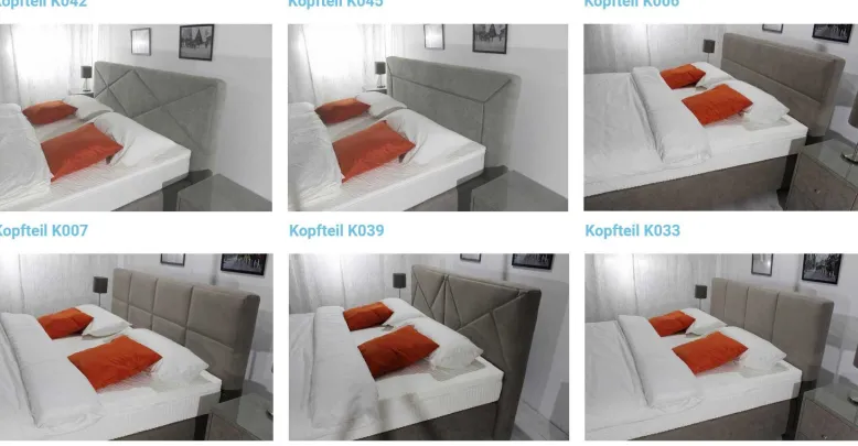 Bali Boxspringbett 200x200 mit Bettkasten