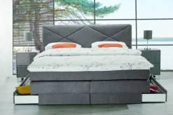 Bali Boxspringbett 180x200 mit Bettkasten