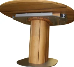 Bastian Esstisch oval nussbaum