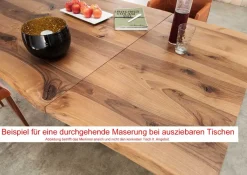 Beate S Esstisch nussbaum massiv