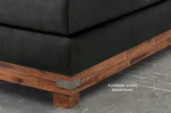 Boston Boxspringbett mit Holzrahmen