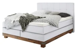 Boston Boxspringbett mit Holzrahmen