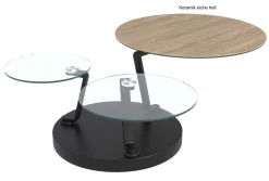 Boussole Couchtisch mit Funktion