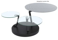 Boussole Couchtisch mit Funktion
