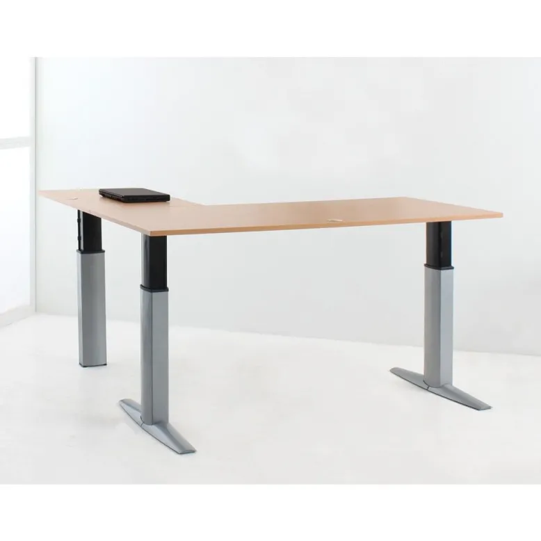 ConSet Eckschreibtisch STEH/sitz 175kg