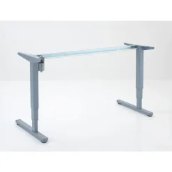 ConSet Schreibtisch höhenverstellbar 100 kg Gestell eckig