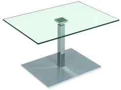 2599 Couchtisch höhenverstellbar Glas