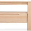 Couchtisch wildeiche massiv mit Schublade