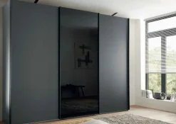 Dubai Kleiderschrank Glas durchsichtig