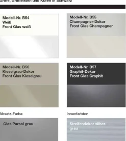 Dubai Kleiderschrank Glas durchsichtig