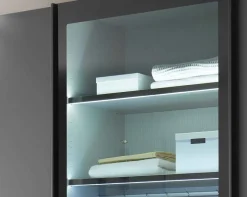 Dubai Kleiderschrank Glas durchsichtig