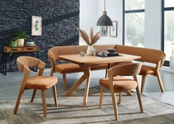 Eckbankgruppe Massivholz modern