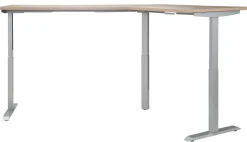 Edjust Eckschreibtisch höhenverstellbar