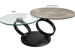 Eolia Couchtisch rund 2-teilig