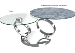 Eolia Couchtisch rund 2-teilig