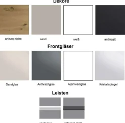Extenso Drehtürenschrank mit Schubladen