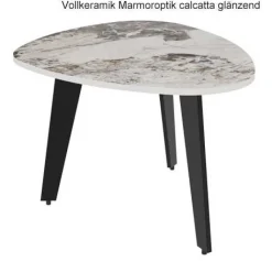 Galet Beistelltisch Keramik