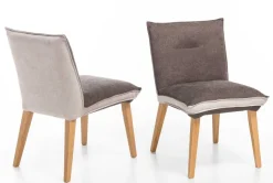 Genua Esszimmerstühle braun beige