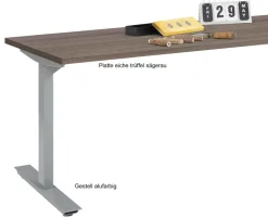 Höhenverstellbarer Schreibtisch elektrisch 160x80