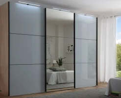 Includo Schwebetürenschrank mit Innenausstattung