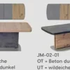 Jamaika Couchtisch ausziehbar höhenverstellbar