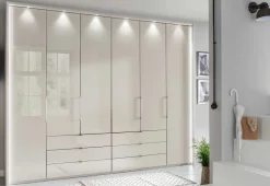 Kansas Kleiderschrank mit Schubladen 300 cm