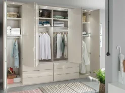 Kansas Kleiderschrank mit Schubladen 300 cm