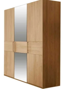 Kiruna Kleiderschrank schmal eiche