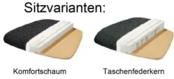 Lassan Sitzbank nach Maß