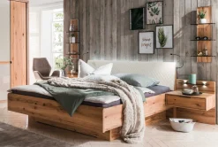 Livorno Bett mit Polsterkopfteil
