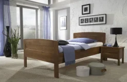 Massivholzbett Einzelbett