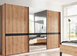 Mexiko Schwebetürenschrank mit Spiegel