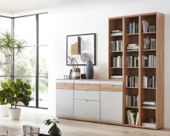 Mira Sideboard mit Bücherregal