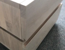 Nachttisch eiche weiß geölt