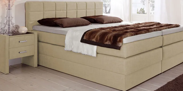 Oregon Boxspringbett 200x200 mit Stauraum