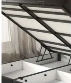 Polsterbett mit LED