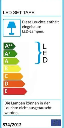 Polsterbett mit LED