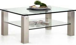 Rimini Couchtisch Glas