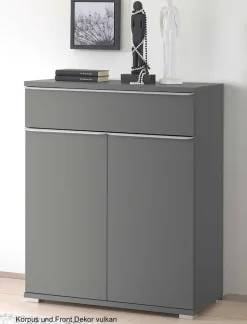 Rubin Kommode mit Türen und Schubladen