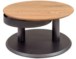 7503 runder Couchtisch mit Stauraum