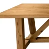 Rustic Max rustikaler Massivholztisch rustic, wildeiche 200x100 / 220x100 cm