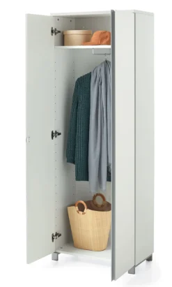 SALEA Garderobenschrank weiß