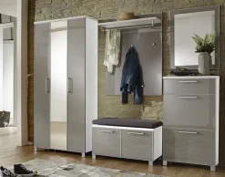 SANTINA Garderobenset mit Sitzbank