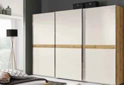 Scale Slide Line Schwebetürenschrank Glasfront matt